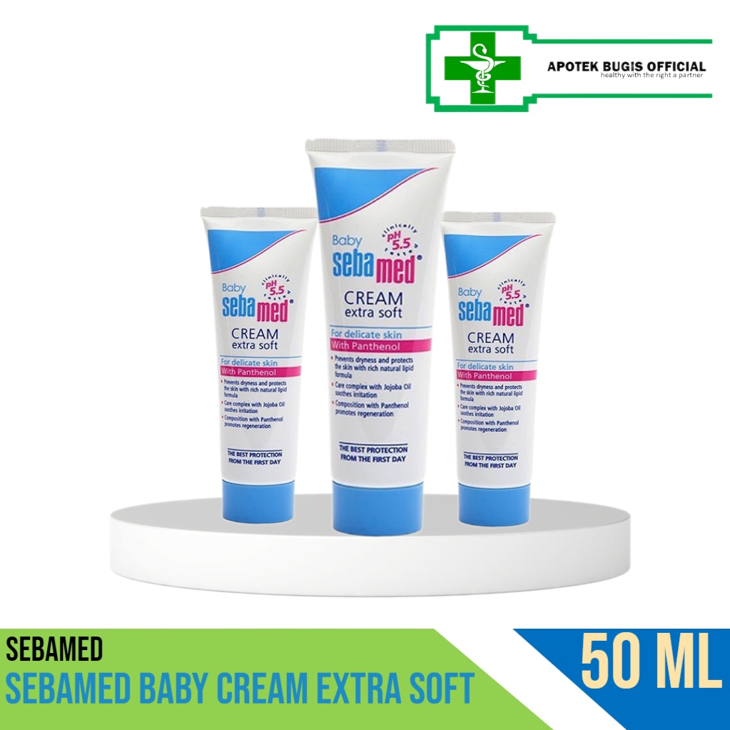 Sebamed Baby Cream Extra Soft Size 50 ml Cream Melembabkan kulit