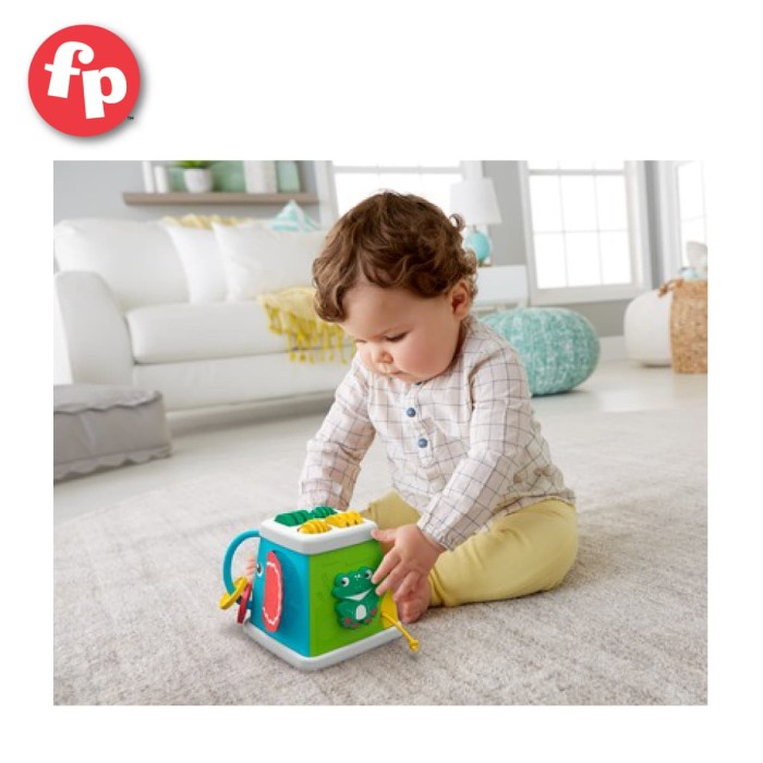 Fisher Price Play & Learn Activity Cube Mainan Edukasi Anak