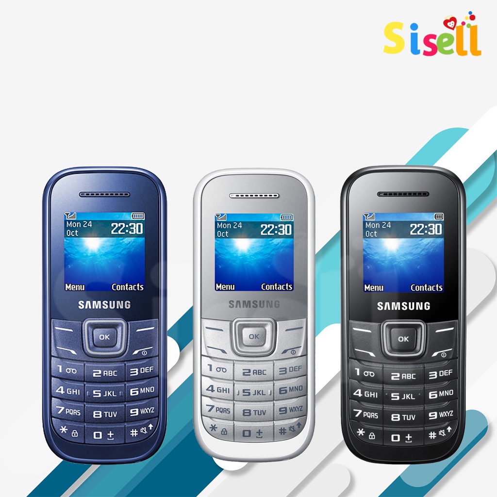 Sisell Hp Samsung GSM GT E1200/E1205 Murah Baru Single Sim