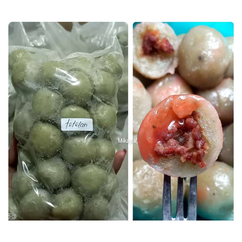 

Bakso Aci/Cilok isi tetelen daging ORI Dan Mercon isi 50