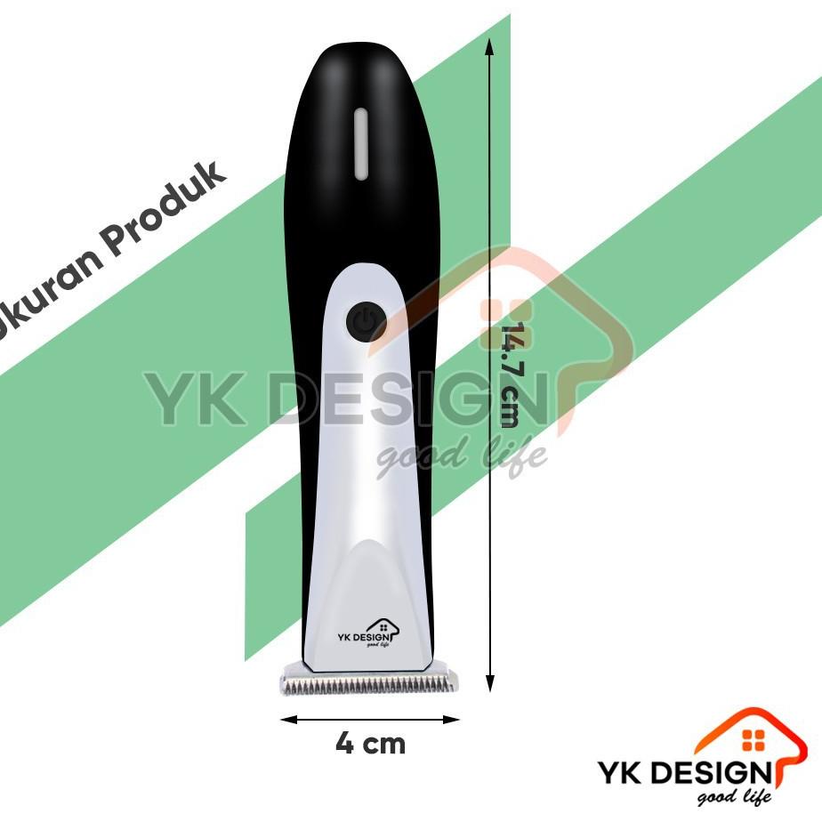 Termurah YK DESIGN YK-98 alat cukur rambut tanpa kabel / alat Pemotong rambut /hair clipper Cordless