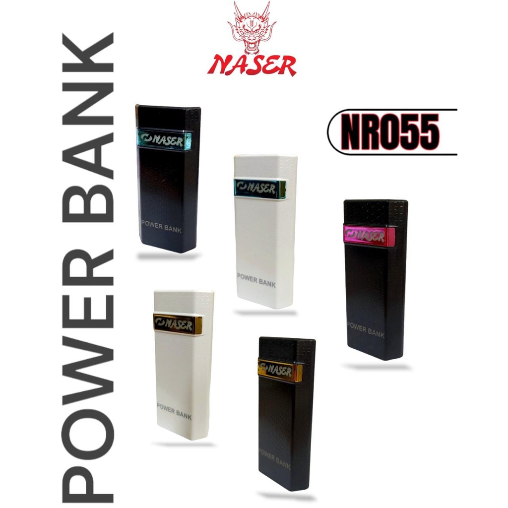 POWERBANK NASER 6800mAH NR055 / Powerbank Naser