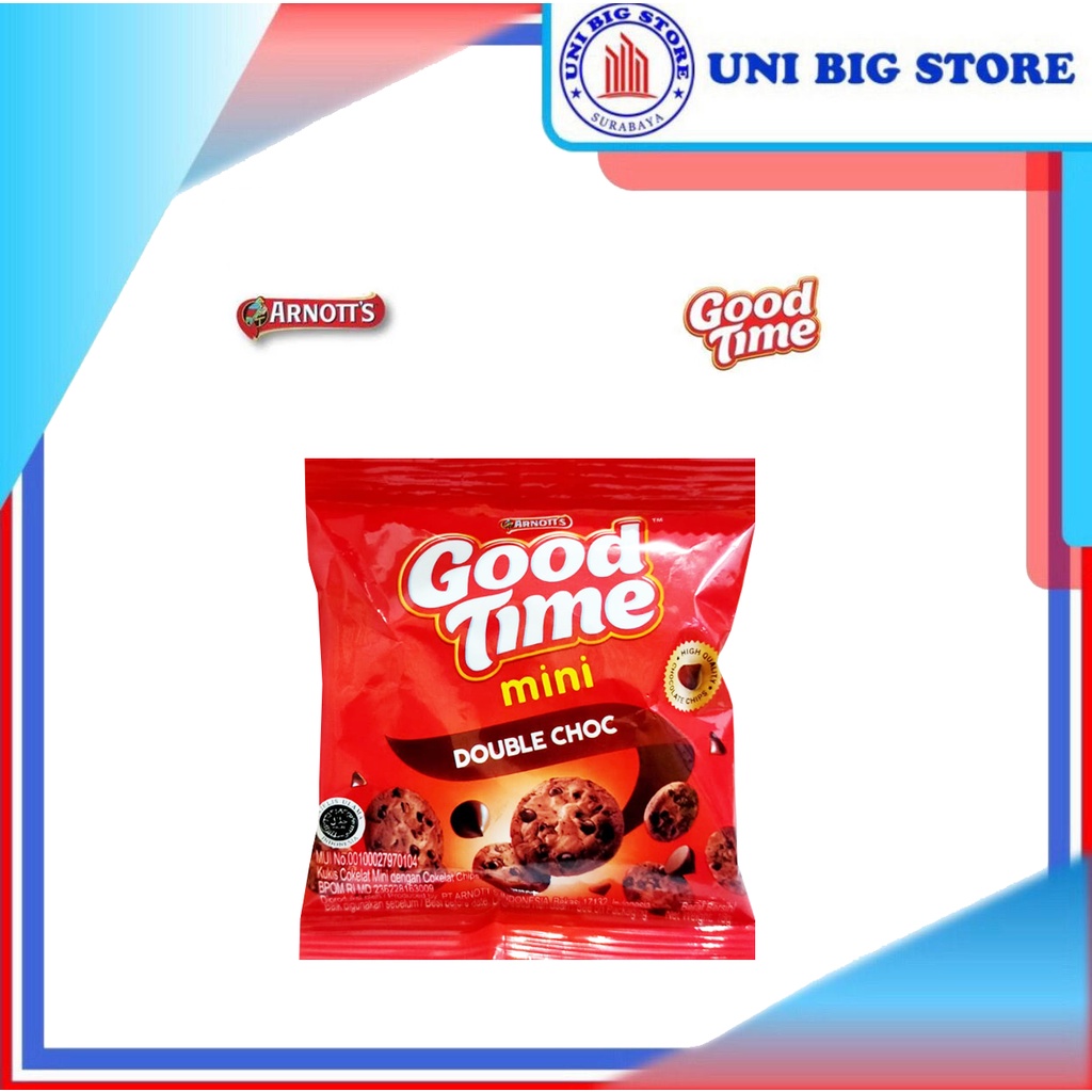 Jual Good Time MINI Double Choc Cookies Arnotts Gr SACHET Shopee Indonesia