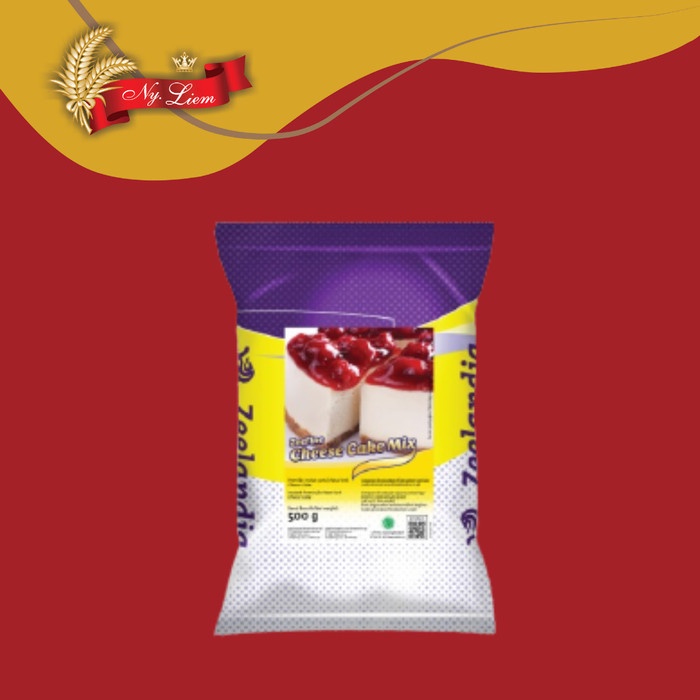 

ZEELANDIA Zeefine Cheese Cake Mix / Tepung Premix 500 gram