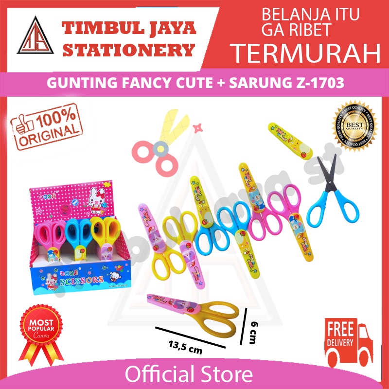 

Gunting anak fancy cute + sarung pengaman z-1703(24)