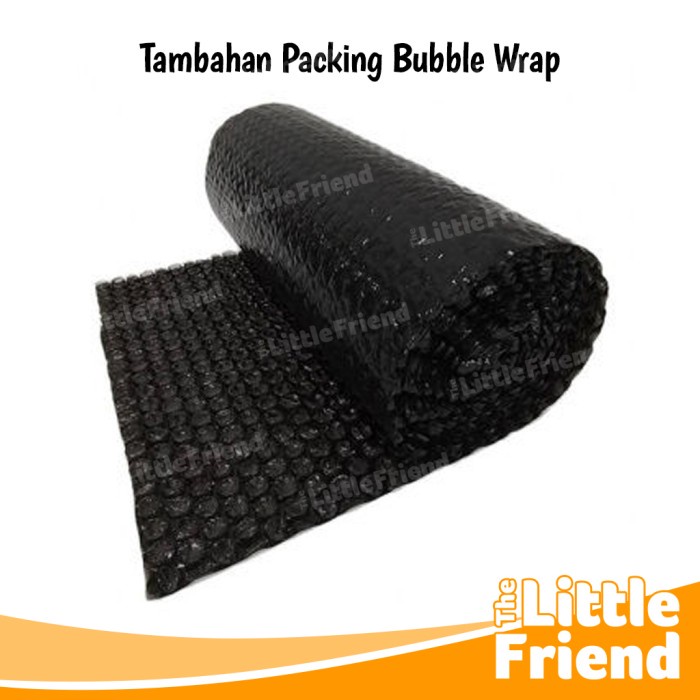 

Tambahan Packing Bubble Wrap Antisipasi Agar Tidak Pecah & Lebih Aman