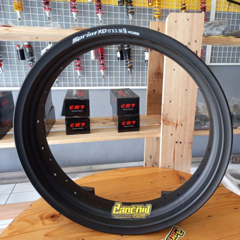 velg vrossi sprint XD uk 250 ring 17 black dop