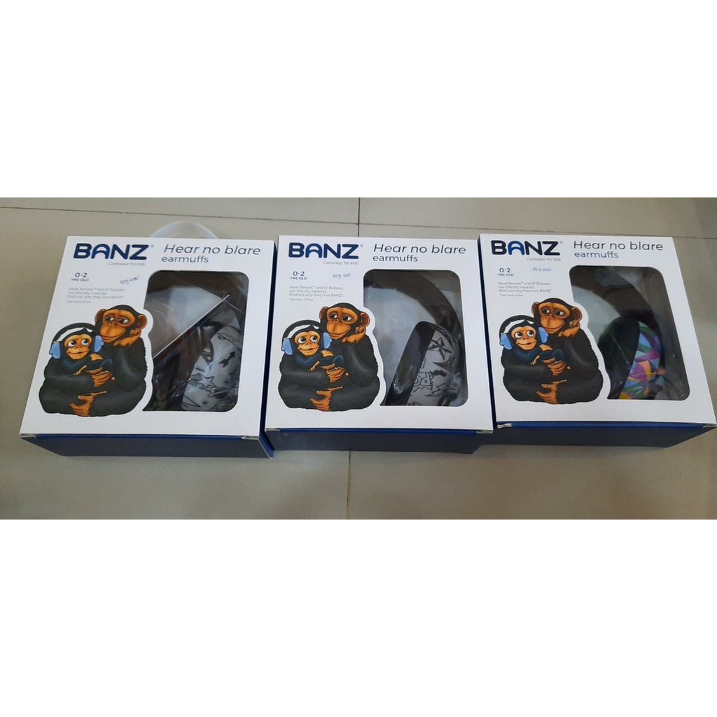 Banz earmuff original - penutup telinga bayi dan anak