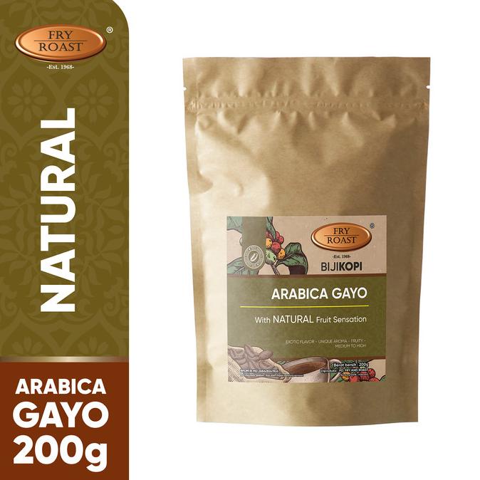 

[BISA COD] KOPI ARABIKA GAYO NATURAL PROCESS 200 GRAM BIJI DAN BUBUK