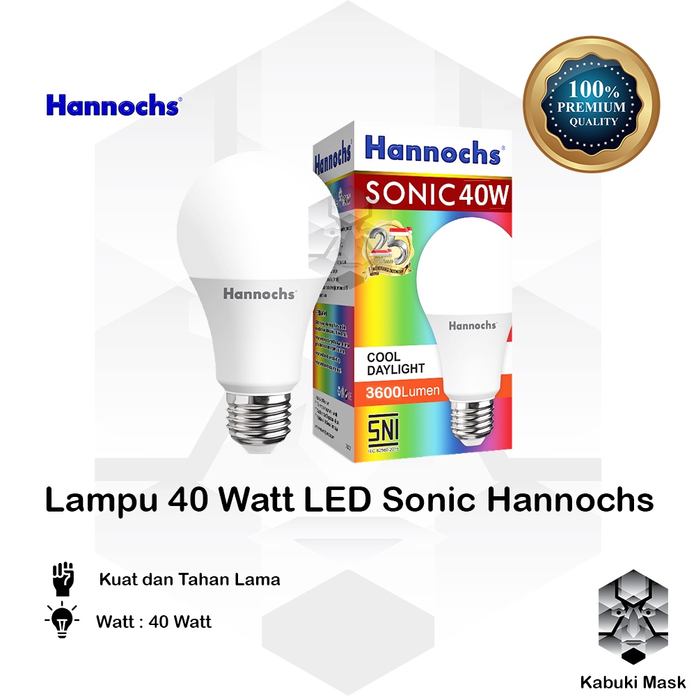 Jual Lampu 40 Watt LED Sonic Hannochs/ Lampu LED 40 Watt Hannochs ...