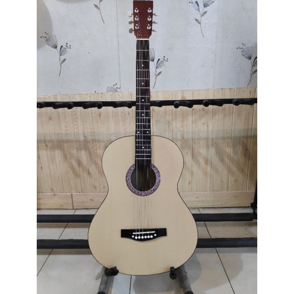 GITAR AKUSTIK PEMULA UNBRND S-38 NATURAL