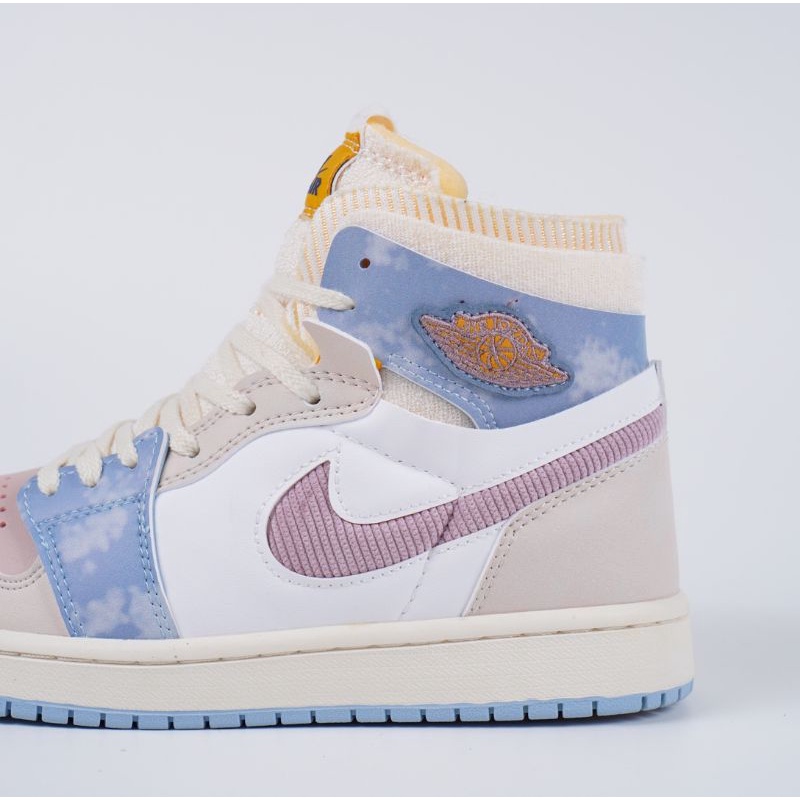 Sepatu Nike Jordan 1 High Zoom Air CMF Pink Oxford