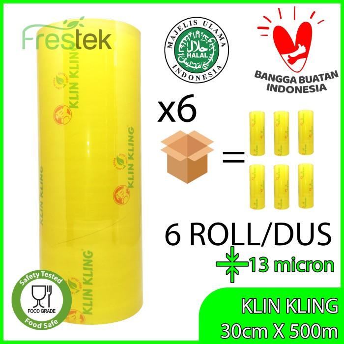 Jual Plastik Wrapping / Cling Wrap Klin Kling 1 Dus 30Cm X 500M Food
