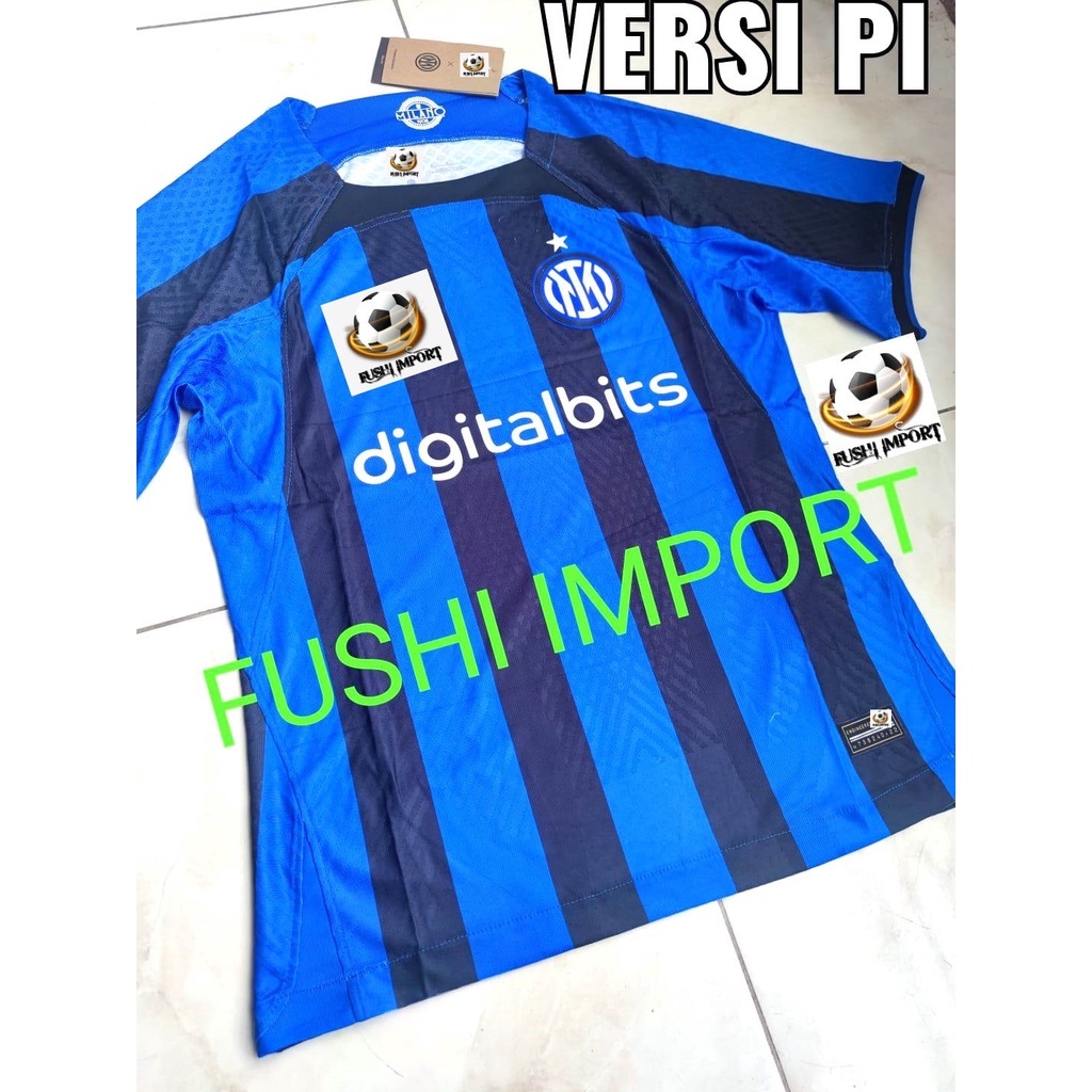 Player Issue | Jersey Baju Bola Inter Home 2022 2023 Drifit Adv Vaporknit