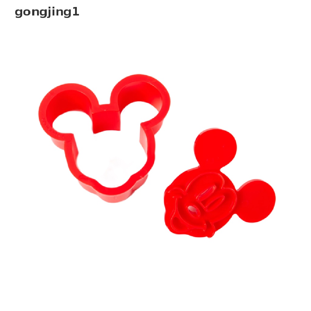 Ggg Disney Cetakan Kue Kartun Mickey Biskuit Nasi Bola Cetakan Perlengkapan Dapur Props ID