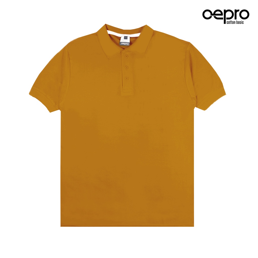 Kaos Polo Premium | Kaos Kerah Premium | Polo shirt | Brooklyn Mustard | Full Katun | Oepro