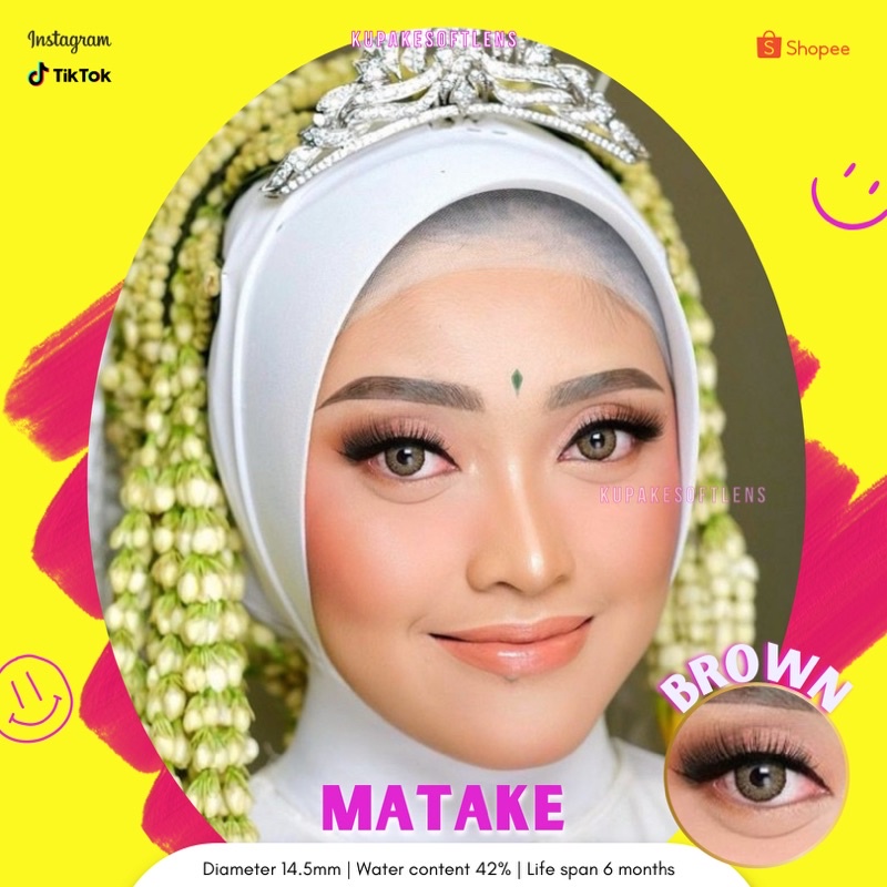 KUPAKESFOTLENS Matake Glamour Softlens By Dreamcolor