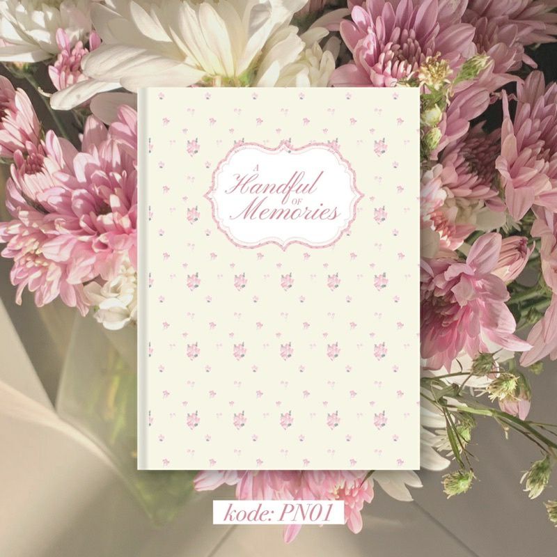 

HANDFUL OF MEMORIES notebook A5 100 lembar PUTIH
