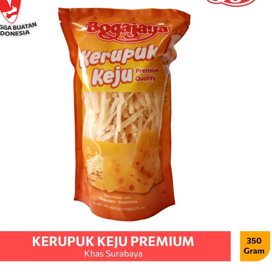 

(O6)2☎) KERUPUK KEJU BOGAJAYA OLEH-OLEH KHAS SURABAYA 350 GRAM (KRUPUK MENTAH) berkualitas