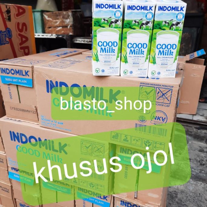 

susu indomilk uht 1 liter full cream ( karton) TERLARIS TERPERCAYA ORIGINAL