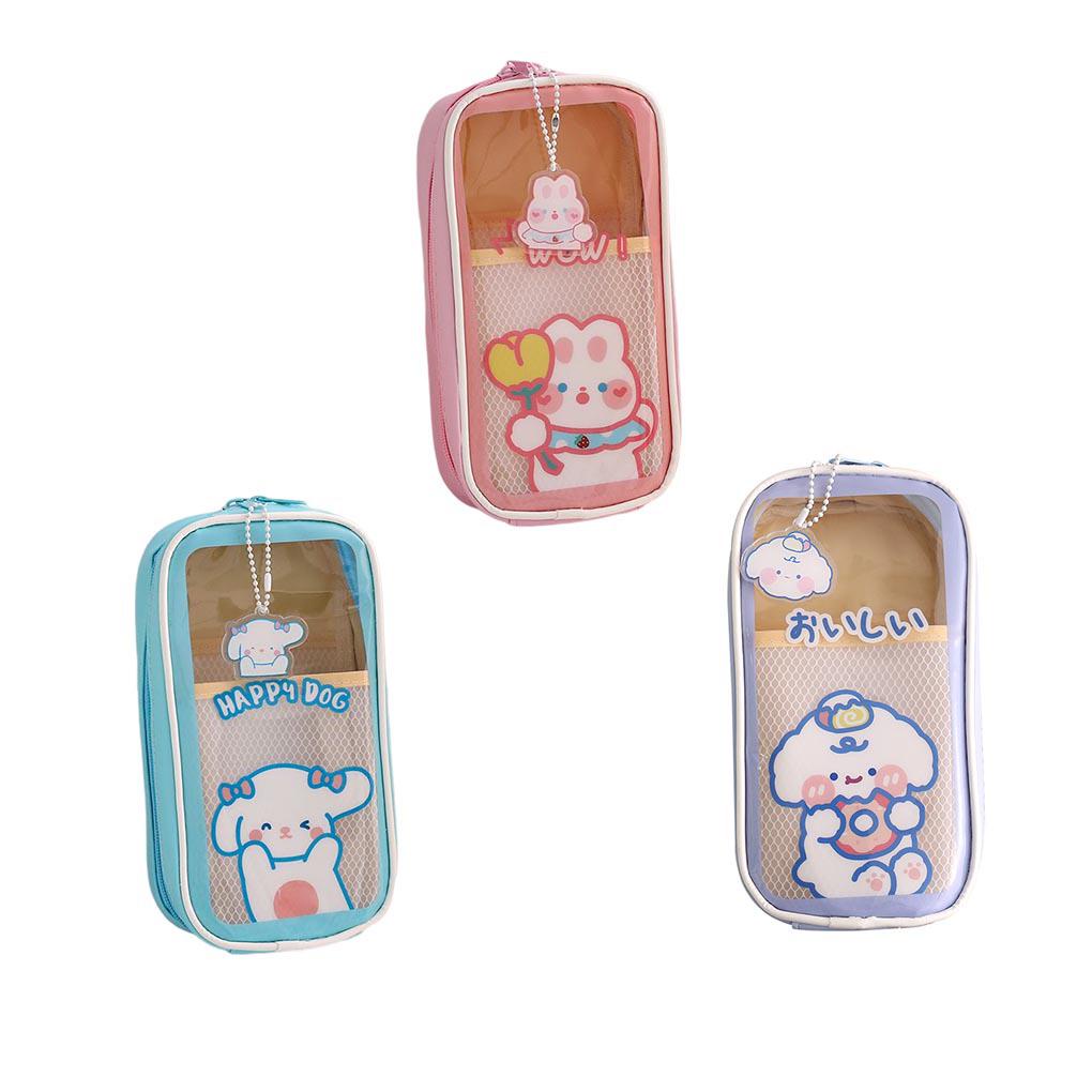 barang lucu Tas Pensil Pencils Case Pouch Holder ABS Resleting Tutup Kotak Alat Tulis Tas Organizer Untuk Perlengkapan Kantor Sekolah Siswa