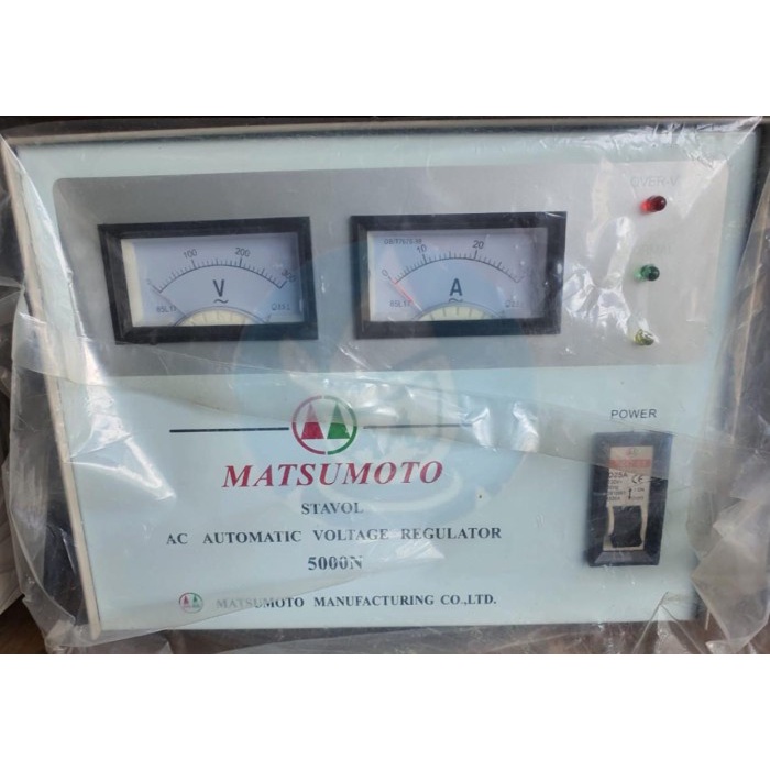 Penghemat Listrik Travo / Stabilizer 5000 Watt Matsumoto