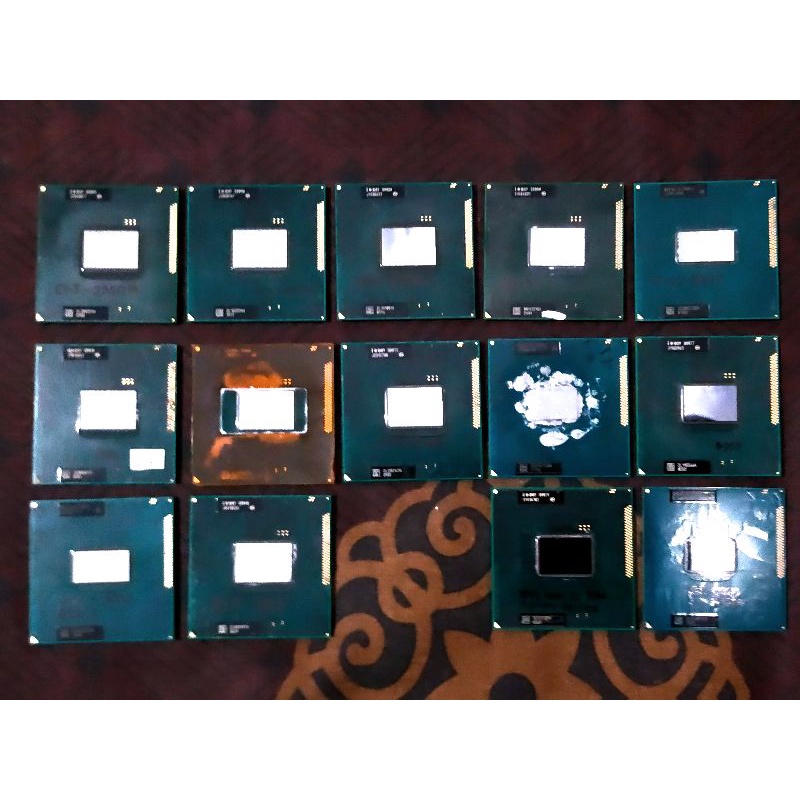 Processor laptop Core i7, Core i5, core I3 gen 2, gen 3, gen 1, Processor PC