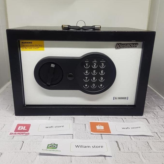 Brankas krisbow/cash box/safety box/deposit box paling dicari