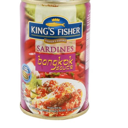 

☛☛ King's Fisher Sarden saus bangkok Makanan Kaleng 425 gr