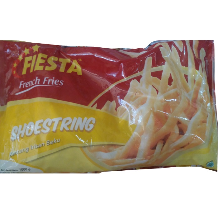 

FIESTA SHOESTRING - FRENCH FRIES - KENTANG GORENG 1 KG