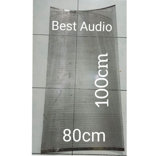 Ram Grill tutup speaker besi Hexagonal 80x100cm