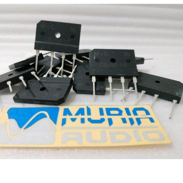 9.9 BRANDS FESTIVAL DIODE BRIDGE 50A GBJ5010 ORIGINAL / DIODA SISIR 50 AMPERE 1000V