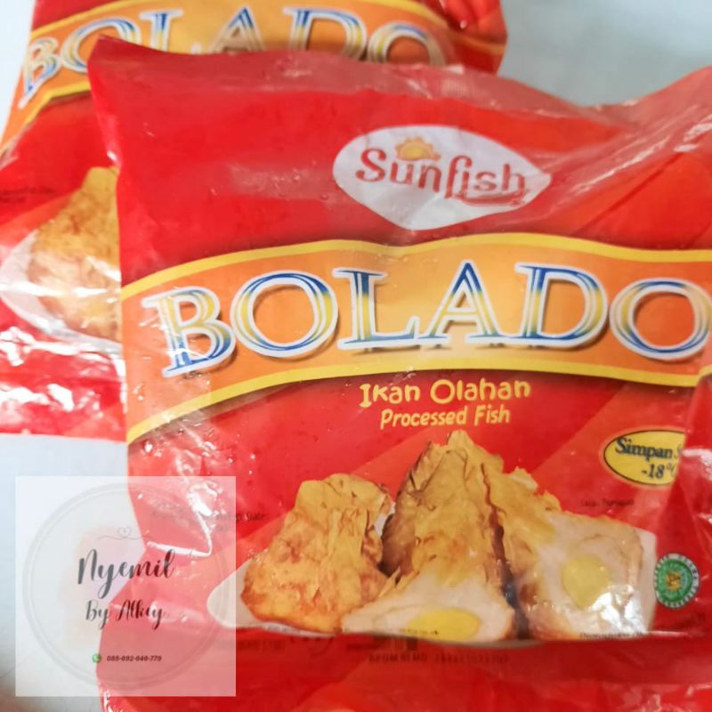 

Sunfish Bolado Ekado 250gr / Ekado isi telor puyuh