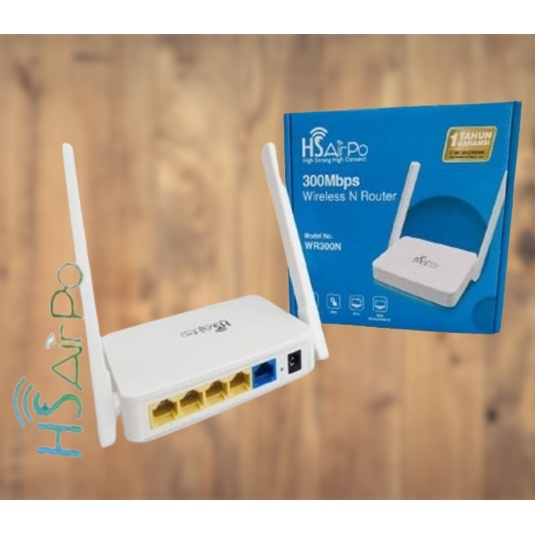 HSAIRPO WR300N 300Mbps WIRELESS N ROUTER HS AIRPO