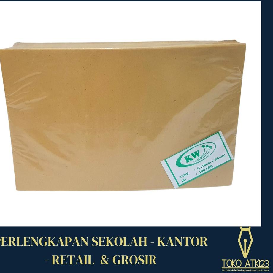 

☞☞ Amplop Coklat Samson C Ukuran 18x28cm / Amplop Dokumen / Lamaran Kerja