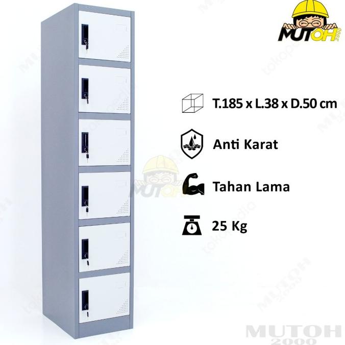 

BEST SELLER LOKER 6 PINTU LOCKER BESI 6 PINTU - LC106 LIMITED EDITION