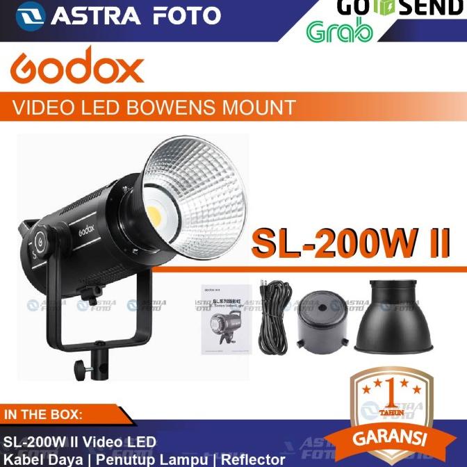 Godox Sl200Ii Studio Led Bowens Mount Sl200 Ii Sl 200 Ii Sl200W Ii