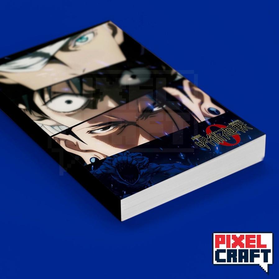 

ㅢ Pocket Note Anime JUJUTSU KAISEN 0 Softcover A6 Buku Tulis Catatan Agenda Planner ㅮ