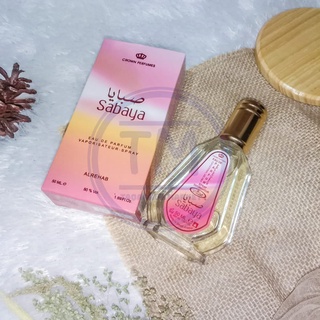 Parfum Spray Al-Rehab SABAYA 50 ML Parfum Sabaya Al-Rehab Parfum Spray Sabaya Original Arab Saudi