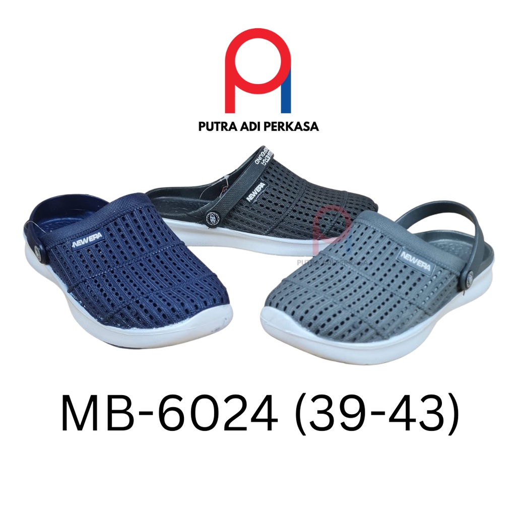 Sepatu Sandal Selop Slip on Anti slip Pria New Era MB 6024