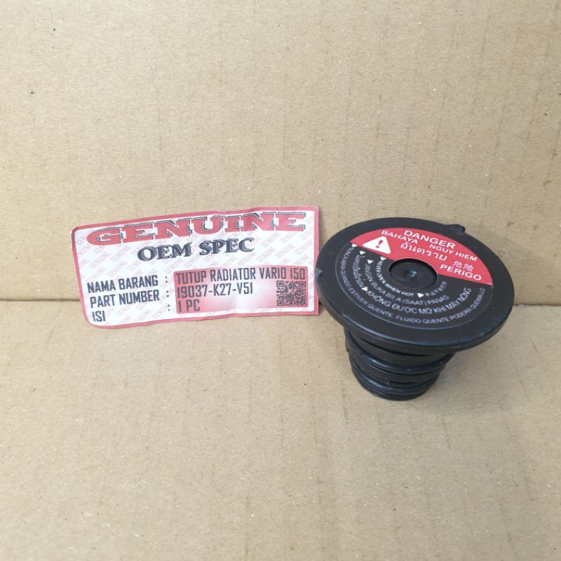 TUTUP RADIATOR VARIO 150 NEW