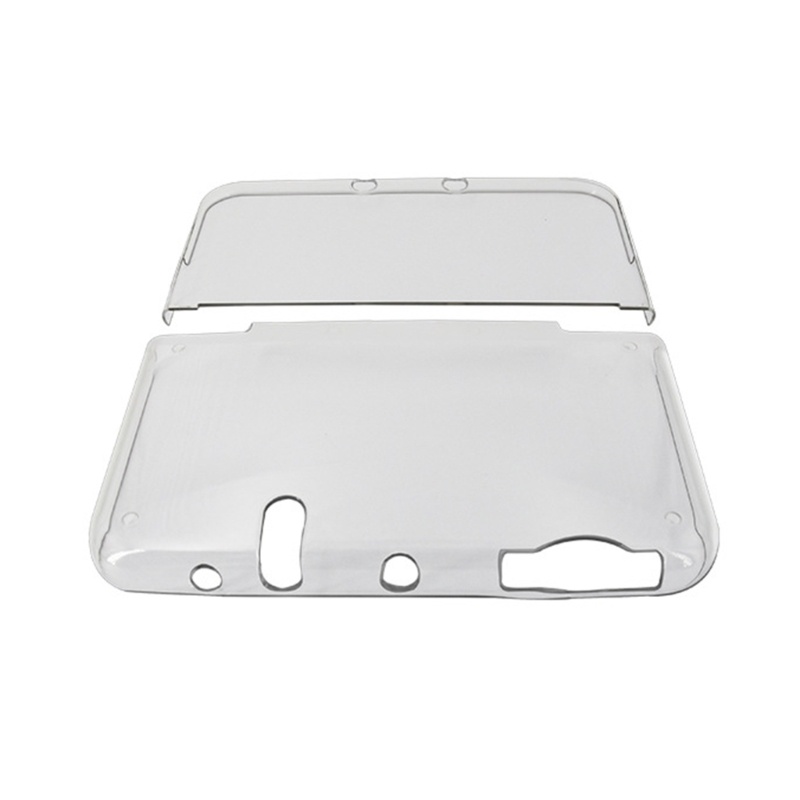 Btsg Gamepad Cover Clear Split Crystal Case Shell Pelindung Anti-Gores Untuk 3DS LL Baru