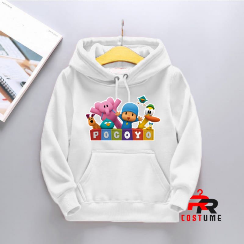 POCOYO JAKET ANAK HOODIE ANAK POCOYO