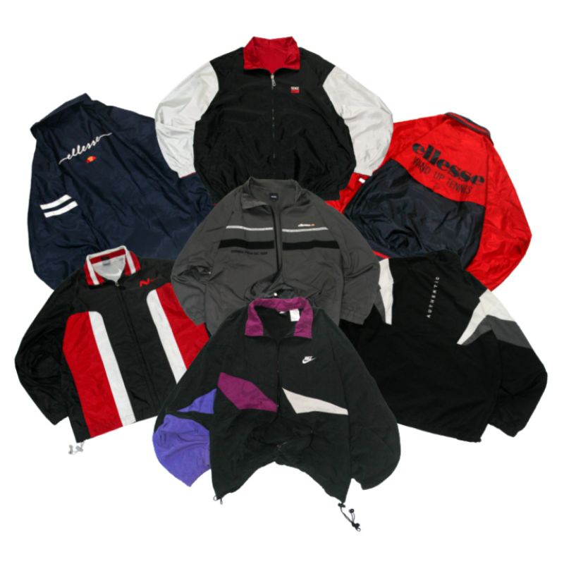 SPECIAL DROPS DECEMBER HILY.FINDS Vintage colorblock windbreaker Jacket 90s Nike, Ellesse