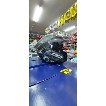 HELM NJS KAIROZ RUSH GREY DOFF STANDARD & PAKET GANTENG