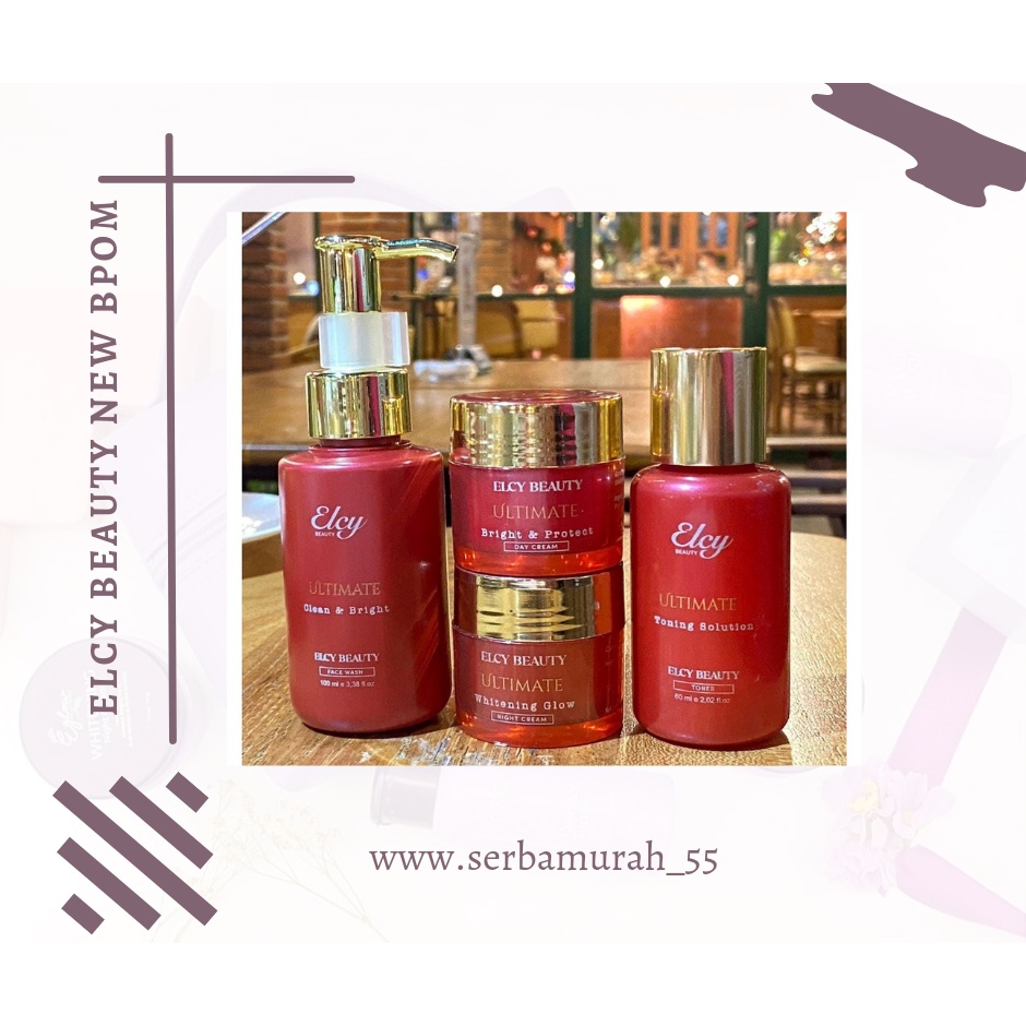 ELCY Beauty Original - Cream Pemutih Wajah - ELCY Beauty Kemasan Baru BPOM