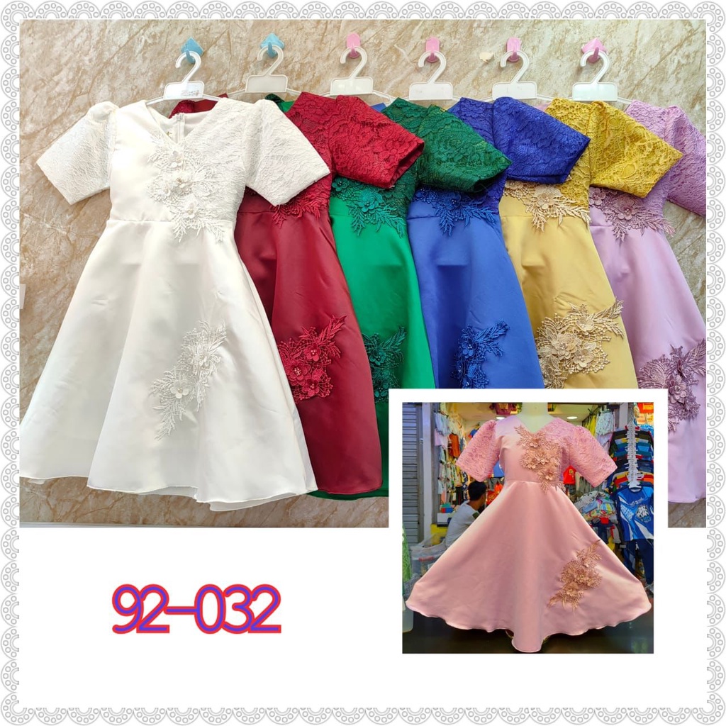 (Limited Edition) 1-12 Tahun Gaun Imlek / Dress Imlek / Baju Imlek / Anak Perempuan Premium