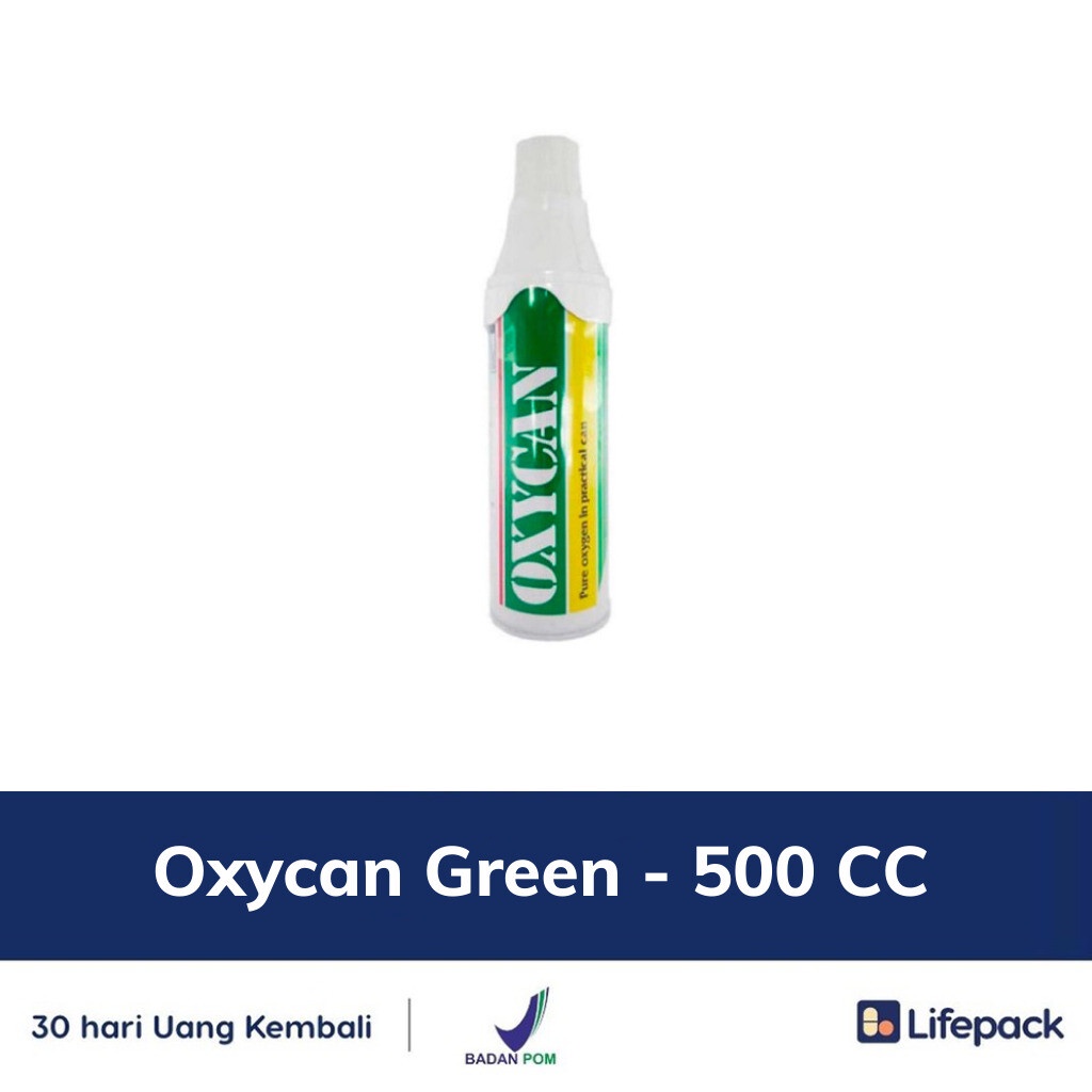 (Original) Oxycan Green - 500 CC - LIFEPACK Exp Lama Termurah