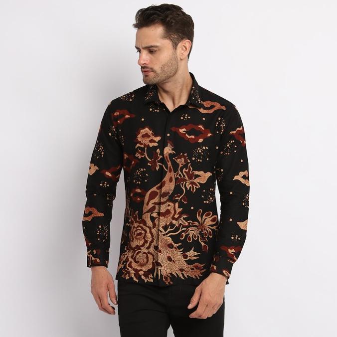 Maginot Kemeja Batik 3.0 Sanjaya-LS Lengan Panjang Pria