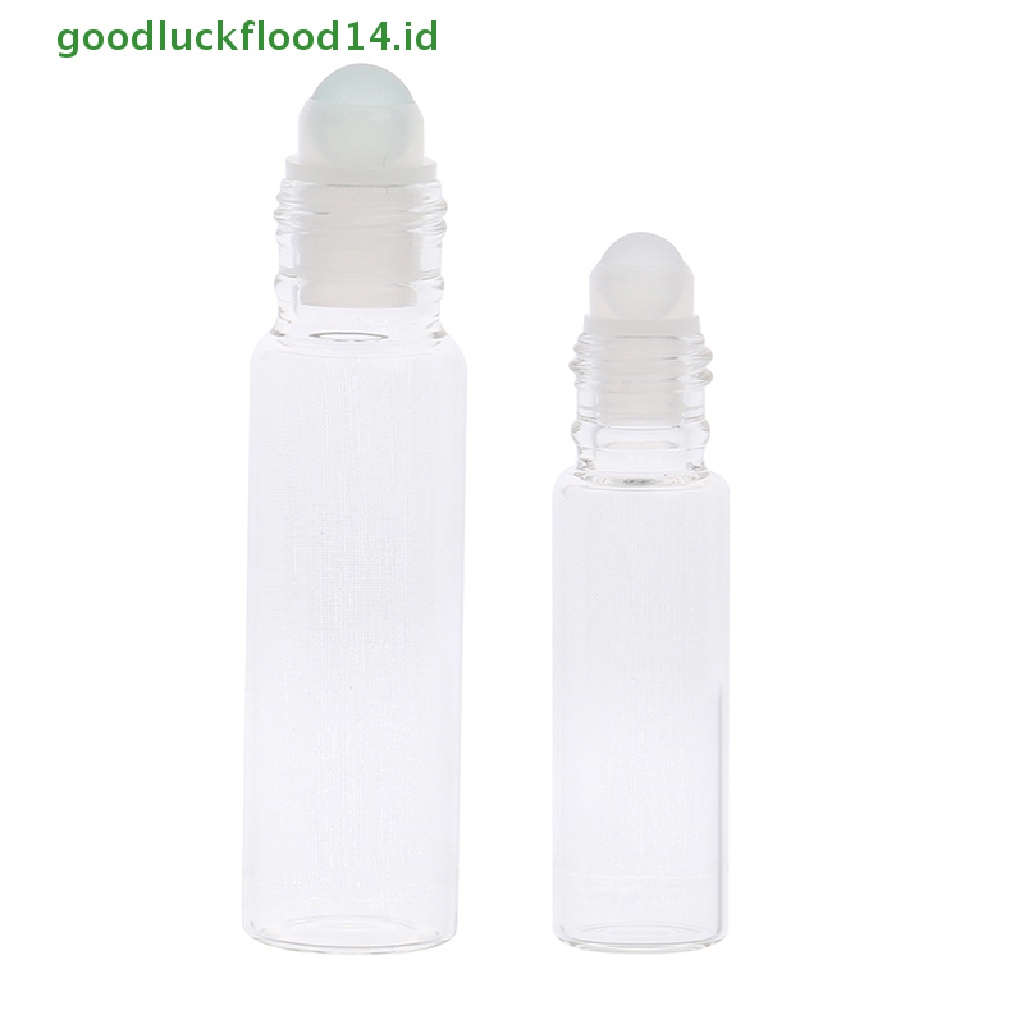 [GOOGFOUR] Botol Rol 5ml/10ml Botol Kaca Kosmetik Kosong Isi Ulang [TOP]